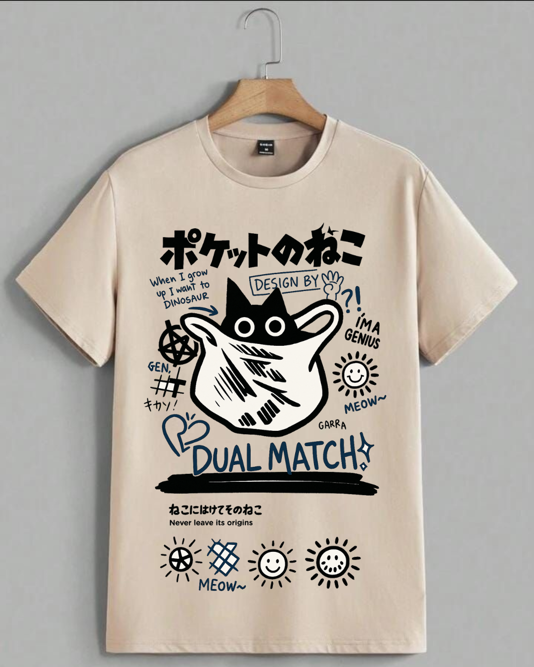 Remera gato